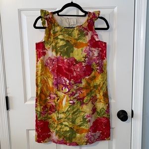 Girls size 14 floral dress